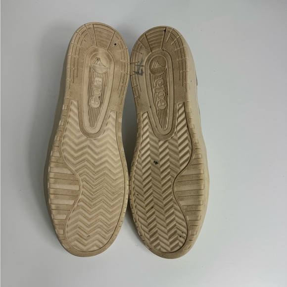 Gola Eagle Leather Suede Sneakers White And Navy CMB530 Men’s 9.5 - Picture 7 of 8